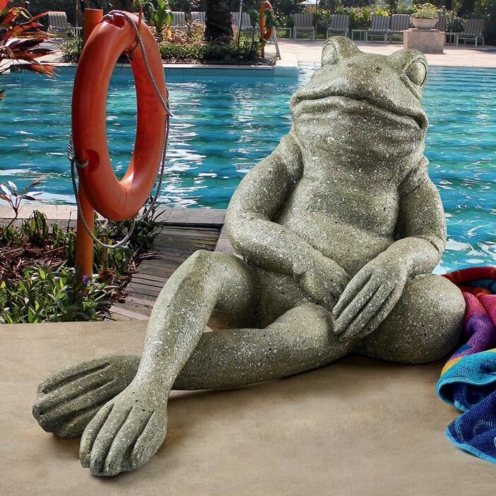 The Most Interesting Toad in the World Garden Statue
